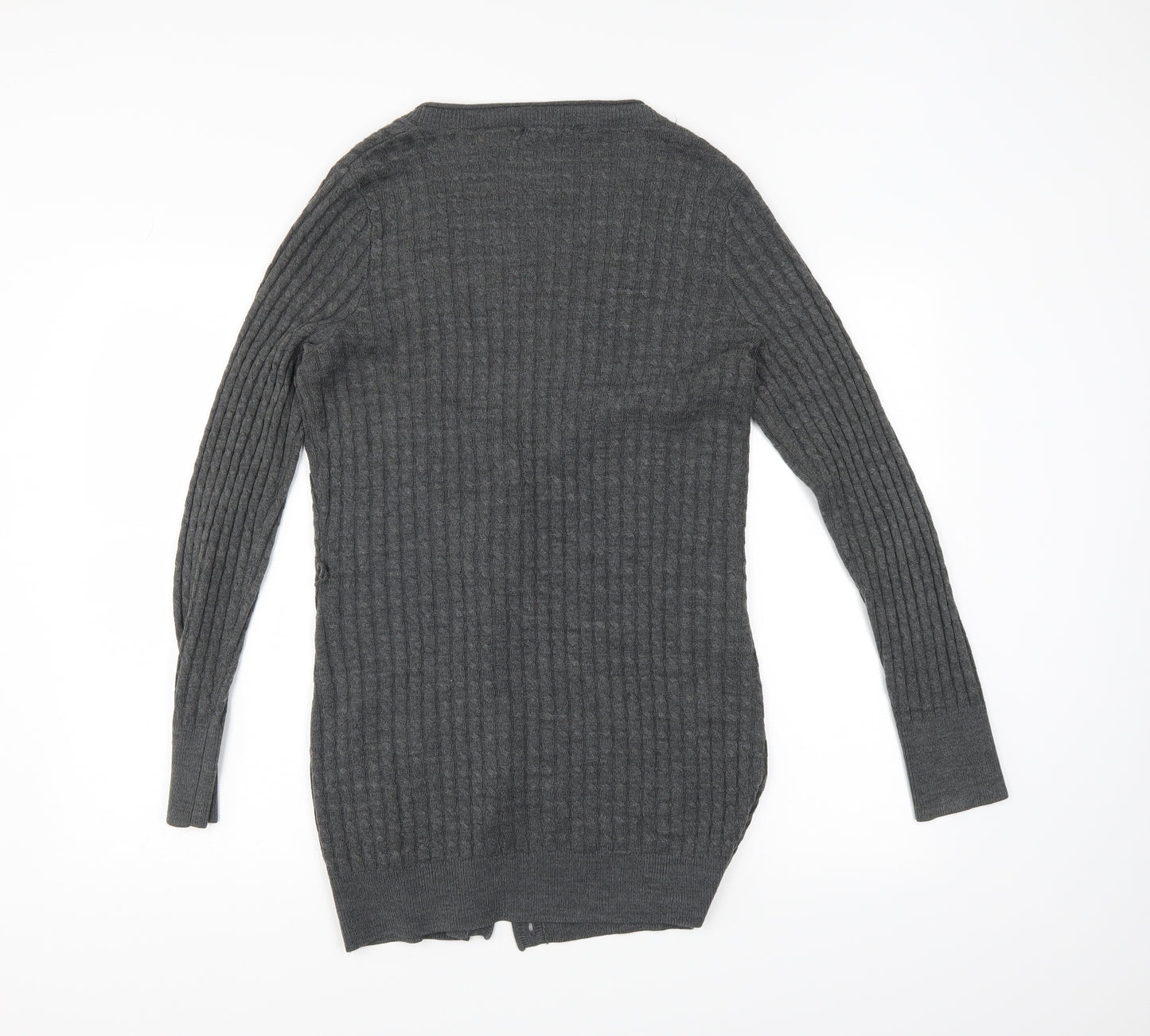 George Womens Grey   Cardigan Jumper Size 14