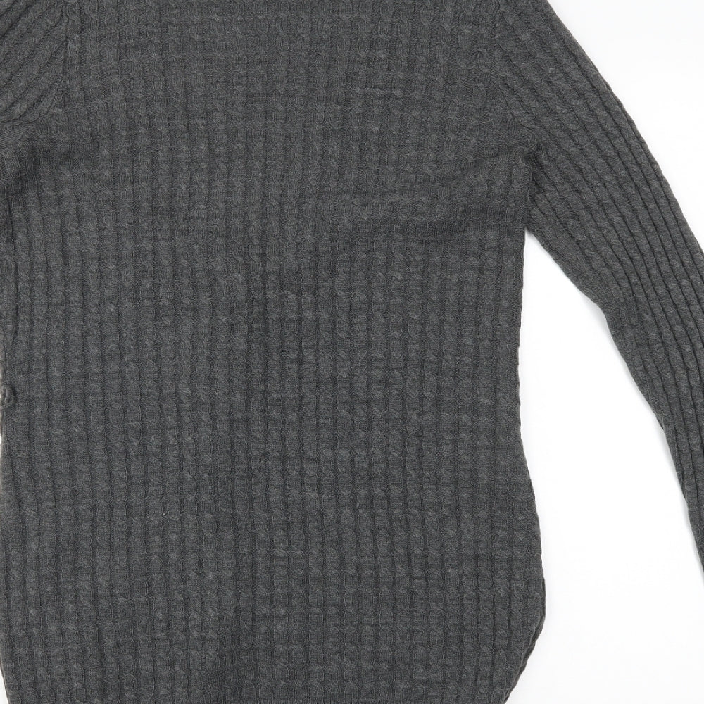 George Womens Grey   Cardigan Jumper Size 14
