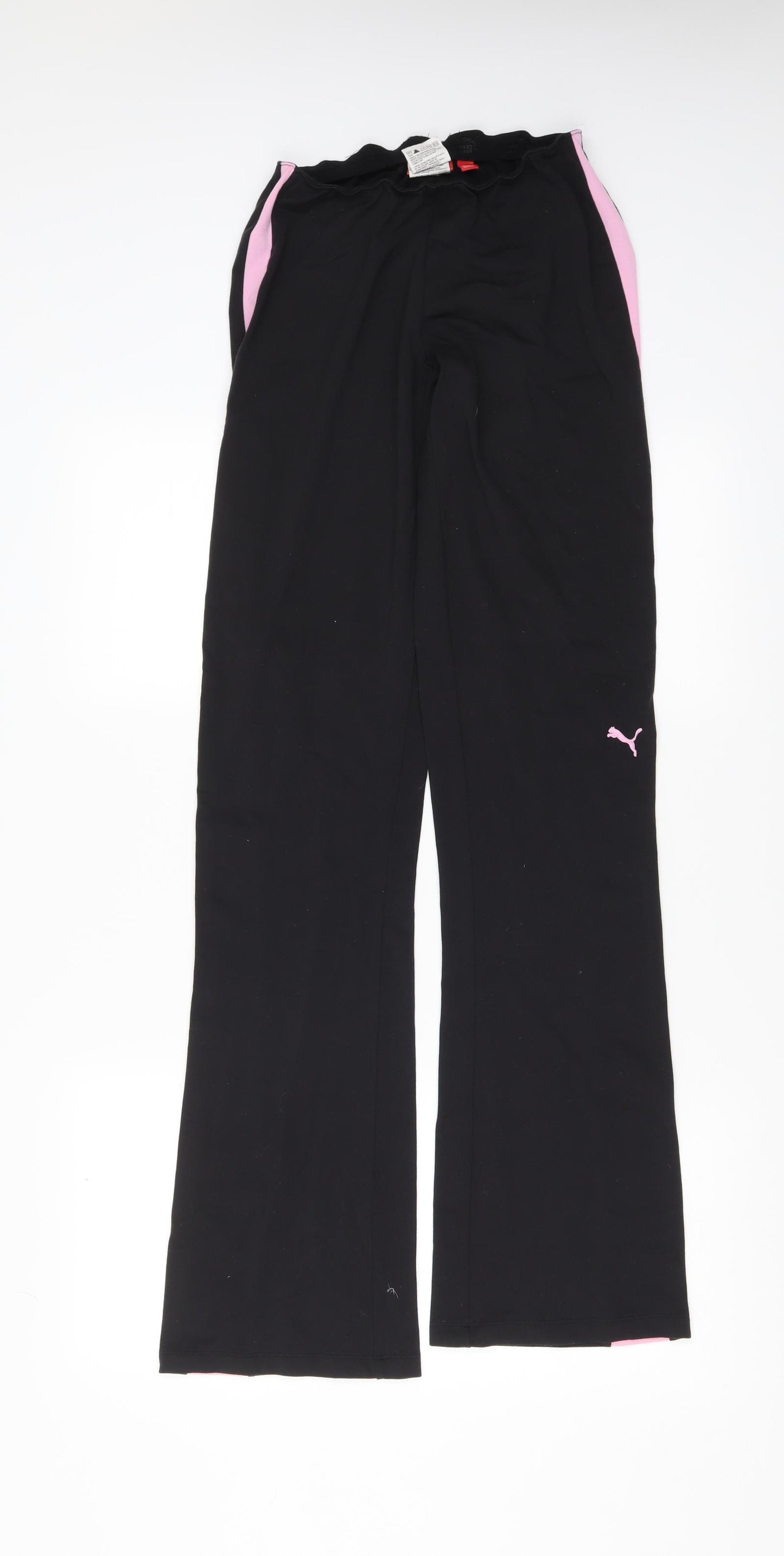 PUMA Womens Black   Compression Leggings Size M L31 in