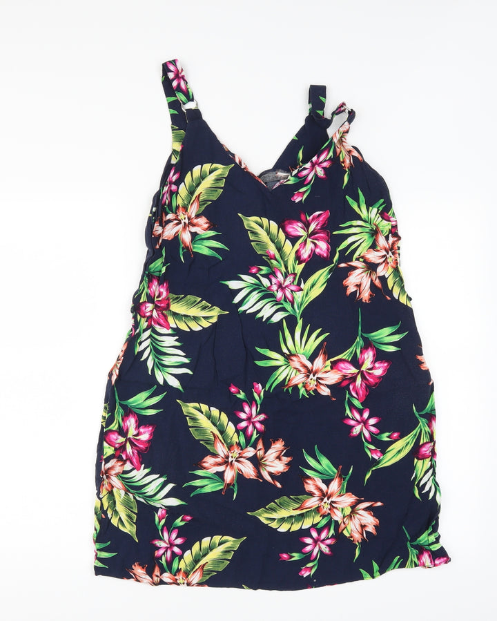 F&F Womens Blue Floral Sheath