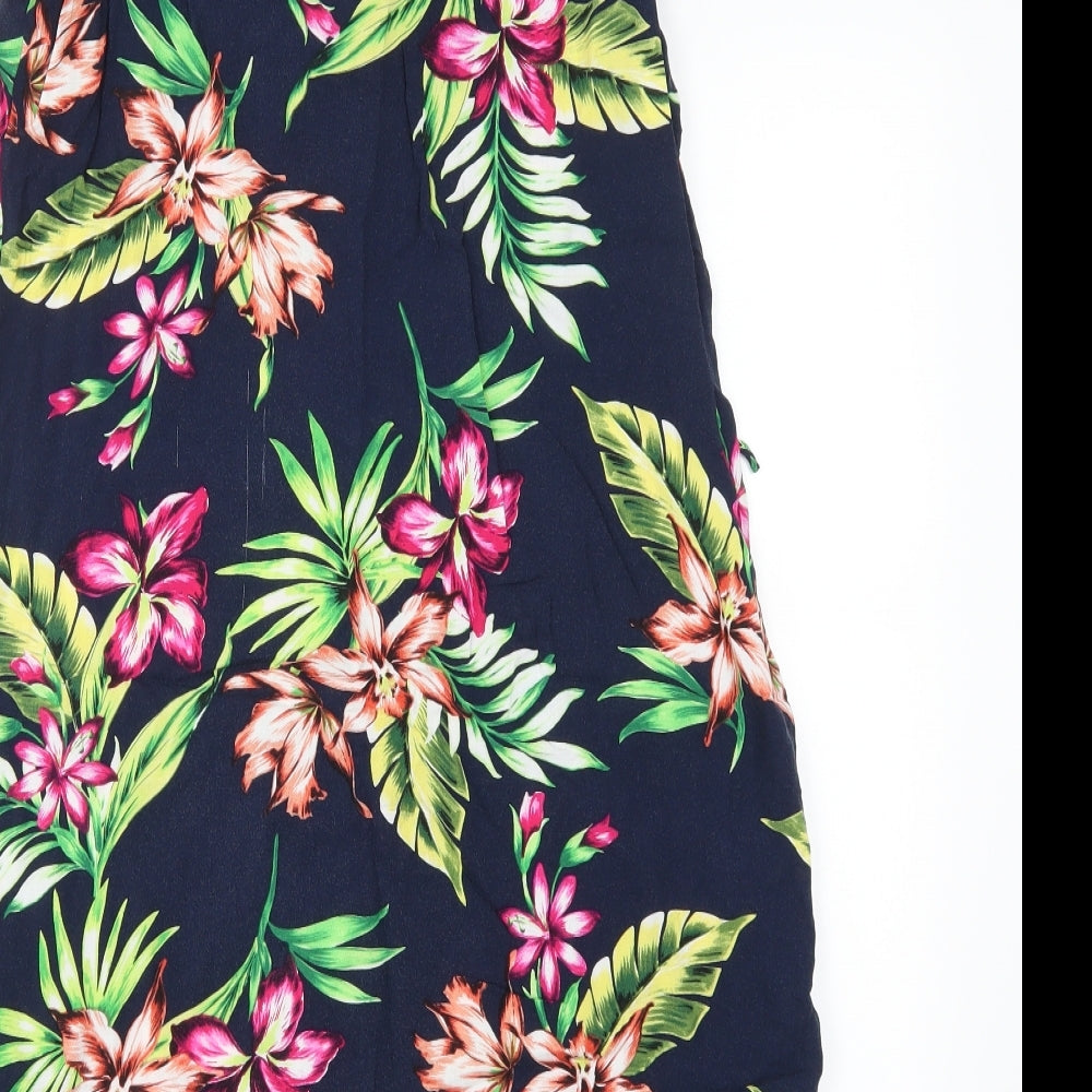 F&F Womens Blue Floral  Sheath