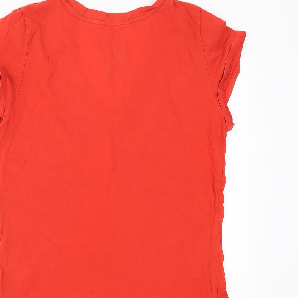Gap Womens Orange   Basic T-Shirt Size S