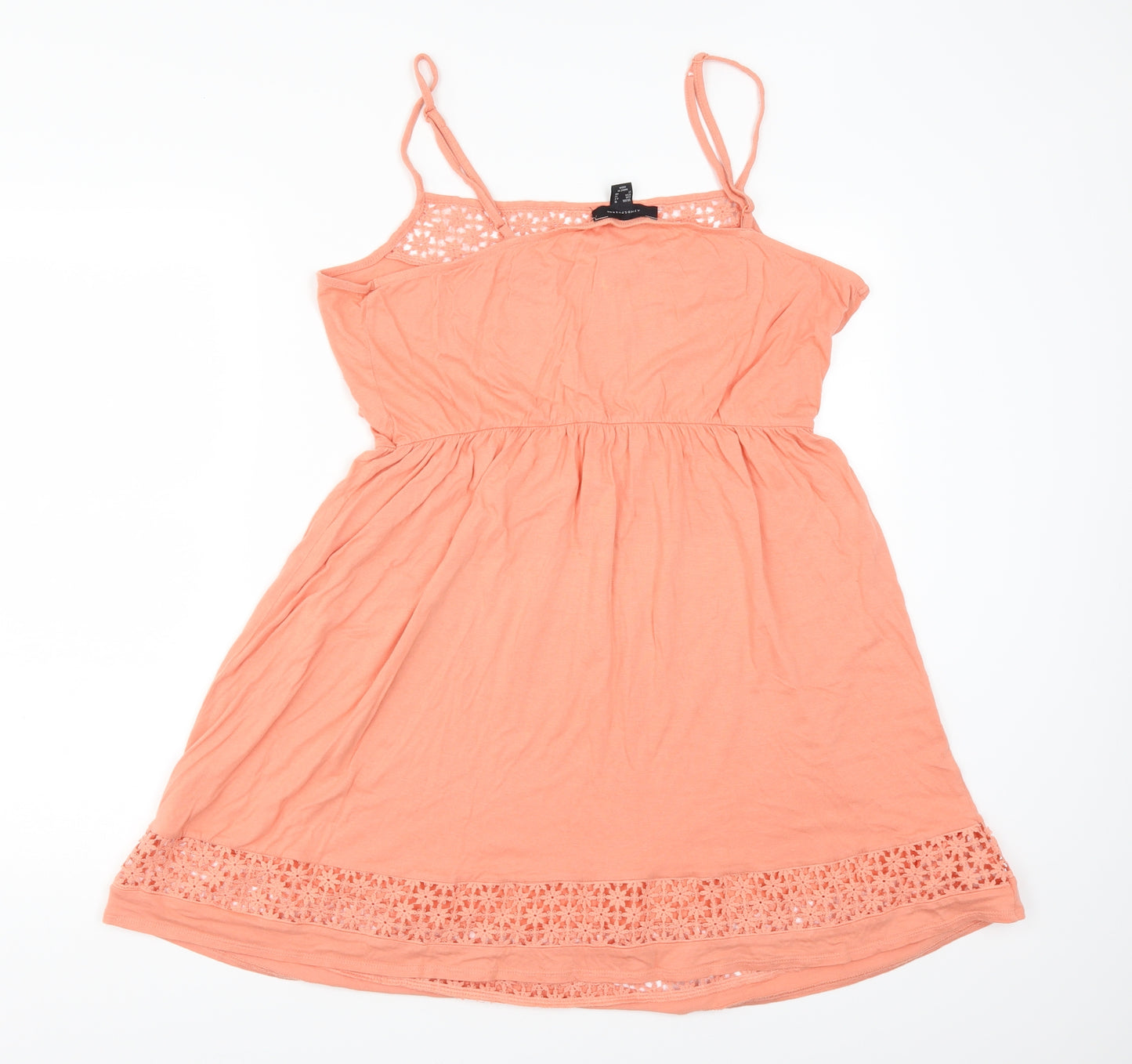 Primark Womens Orange   A-Line  Size 16  - sun dress