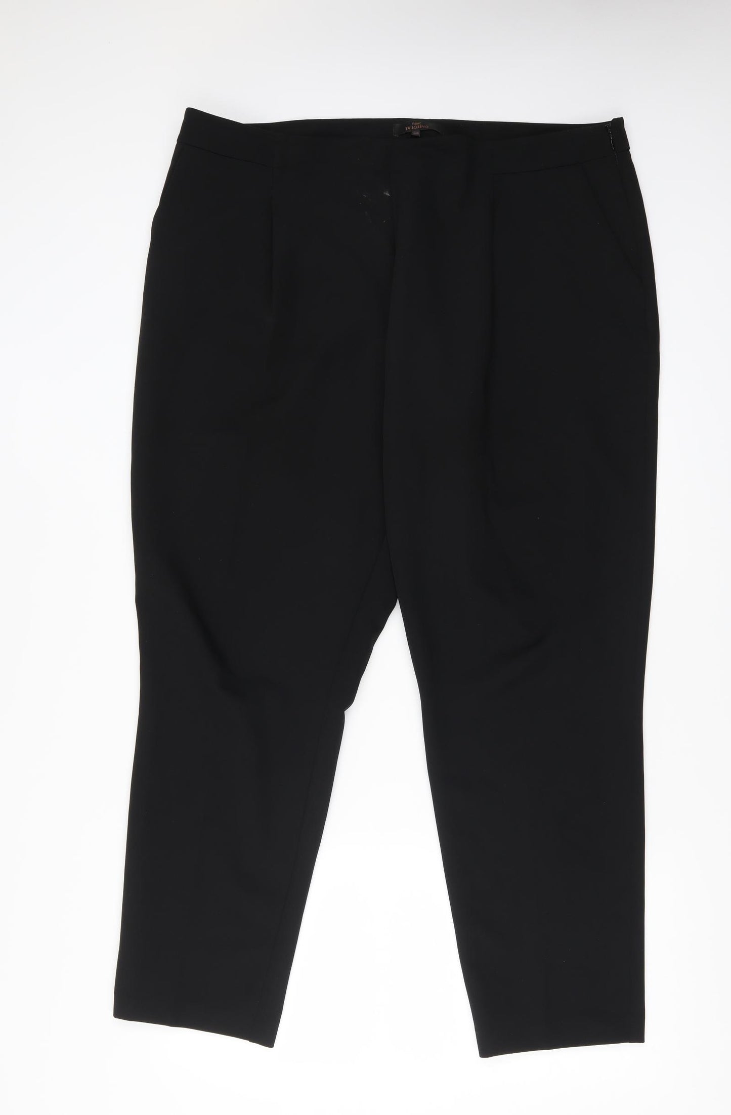 NEXT Womens Black   Trousers  Size 20 L29 in