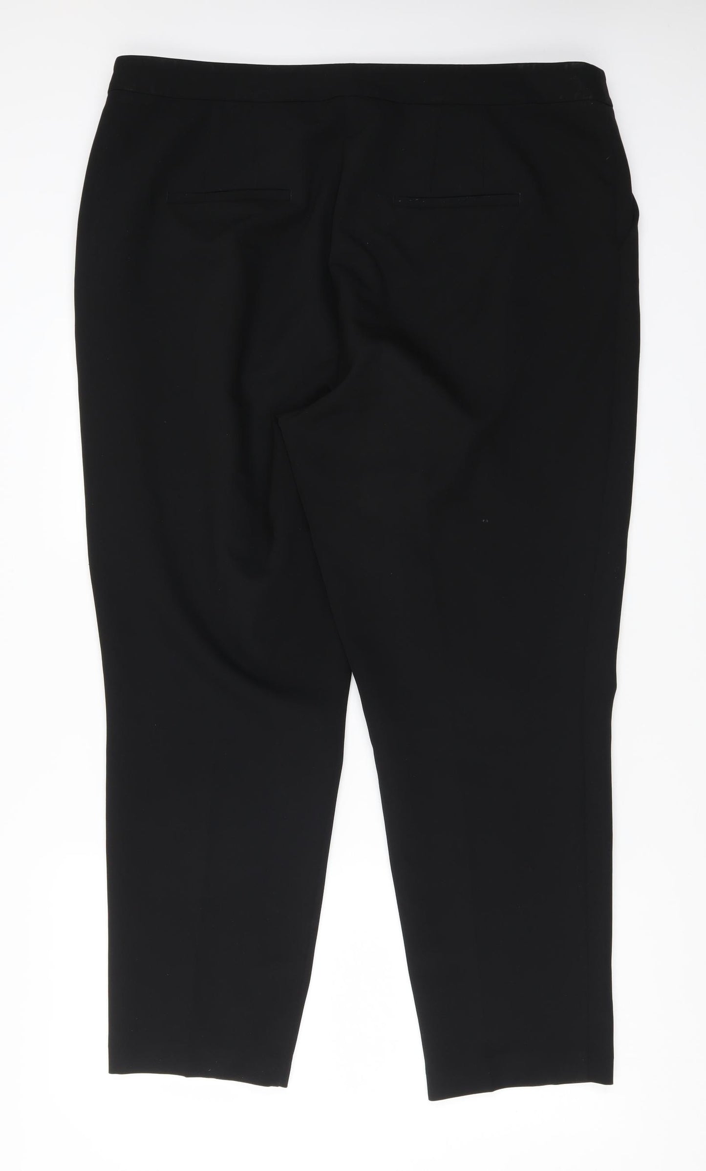 NEXT Womens Black   Trousers  Size 20 L29 in