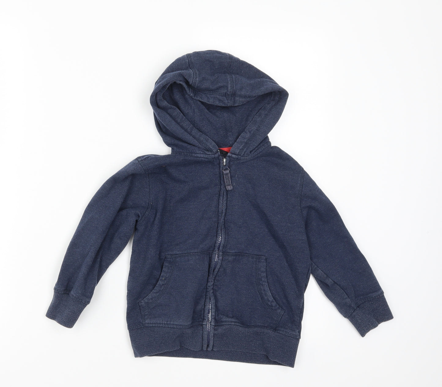 George Boys Blue   Full Zip Hoodie Size 3-4 Years