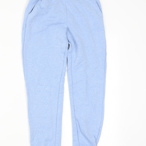 George Girls Blue   Jogger Trousers Size 8-9 Years