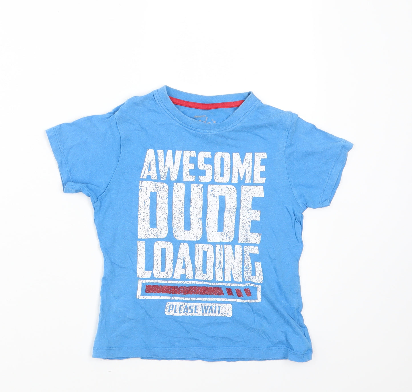 PEP&co Boys Beige   Basic T-Shirt Size 5-6 Years  - AWESOME DUDE LOADING