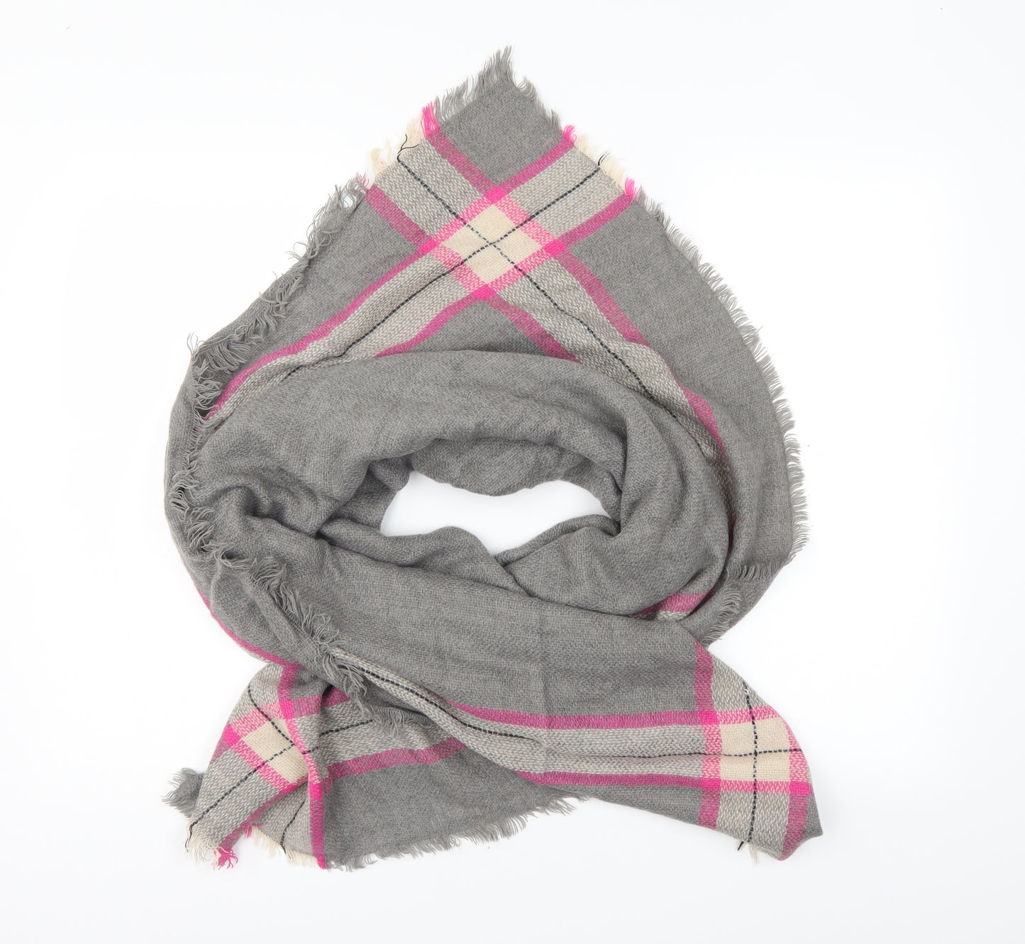 Preworn Womens Grey    Scarf