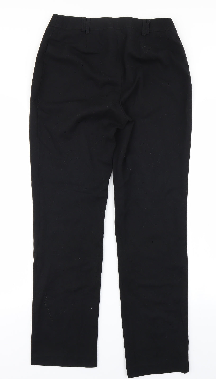 M&S Collection Womens Black   Trousers  Size 10 L28 in
