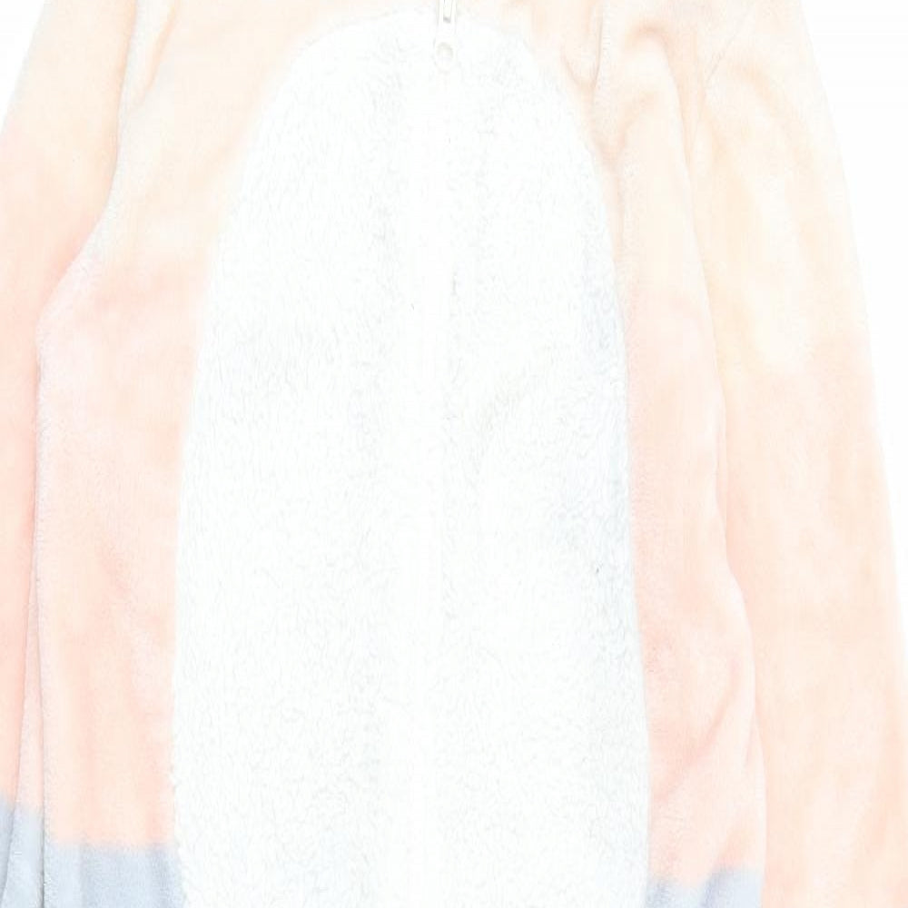 NEXT Girls Pink Striped  Top One Piece Size 11 Years