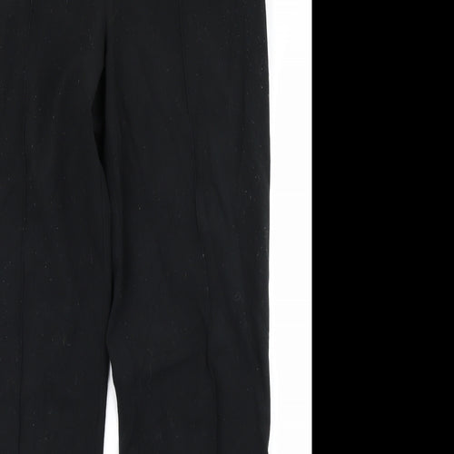 Marks & Spencer Womens Black   Rain Trousers Trousers Size 12 L27 in
