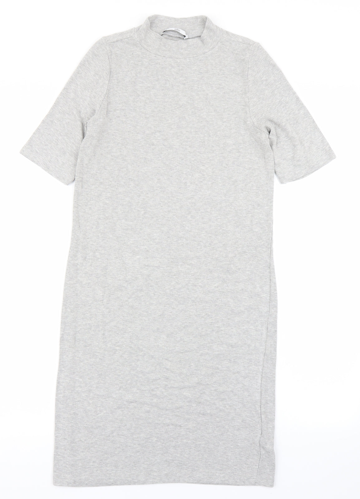 M&S Kids Girls Grey  Knit T-Shirt Dress  Size 12-13 Years