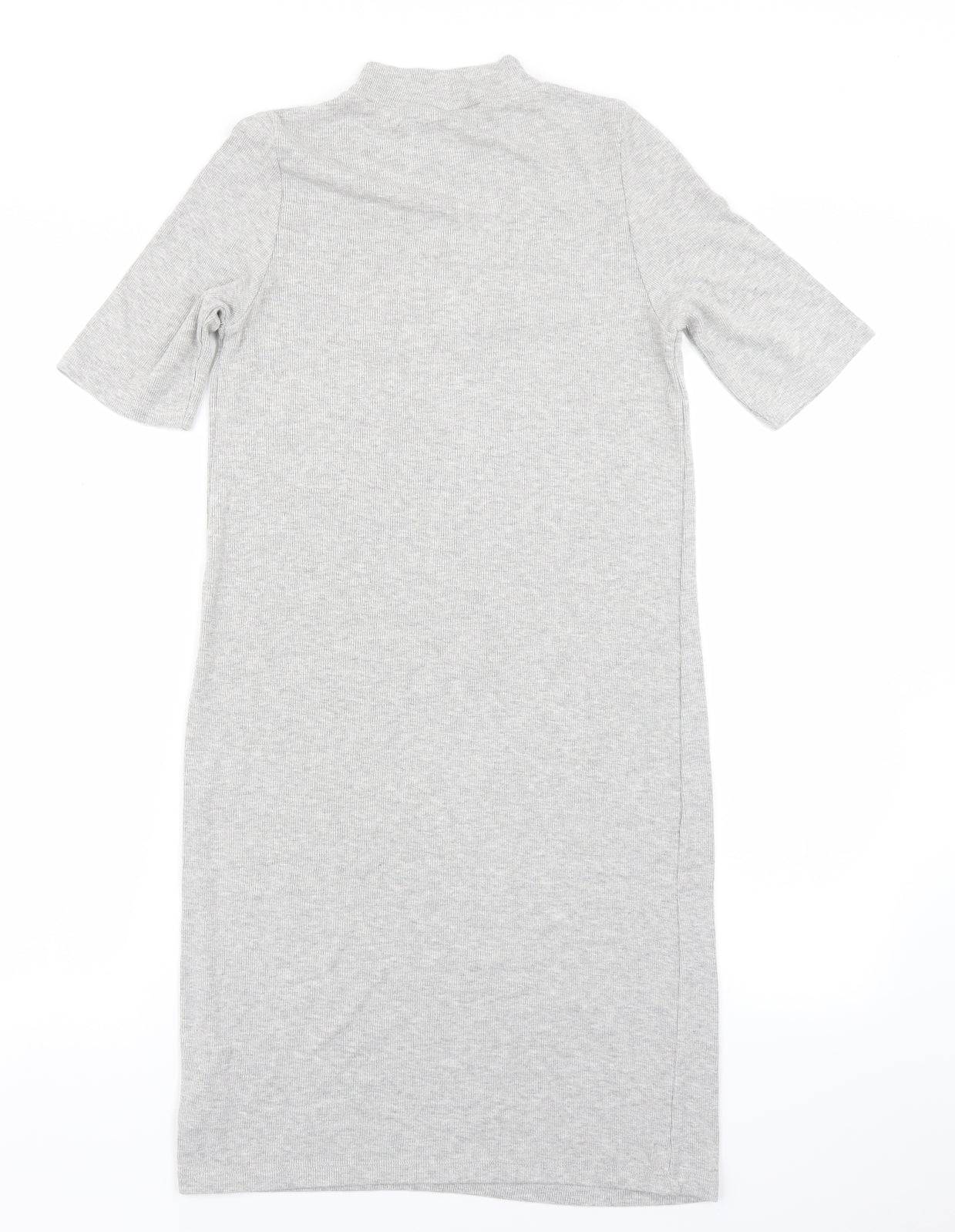 M&S Kids Girls Grey  Knit T-Shirt Dress  Size 12-13 Years