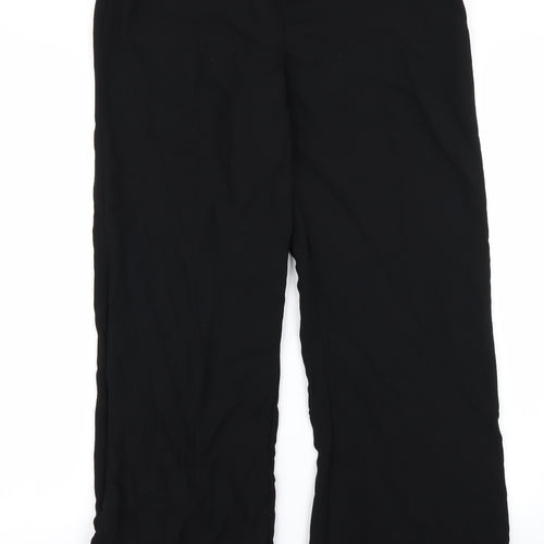 Precis Womens Black   Trousers  Size 12 L27 in
