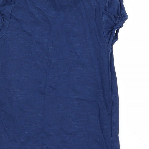 George Girls Blue   Basic T-Shirt Size 2-3 Years