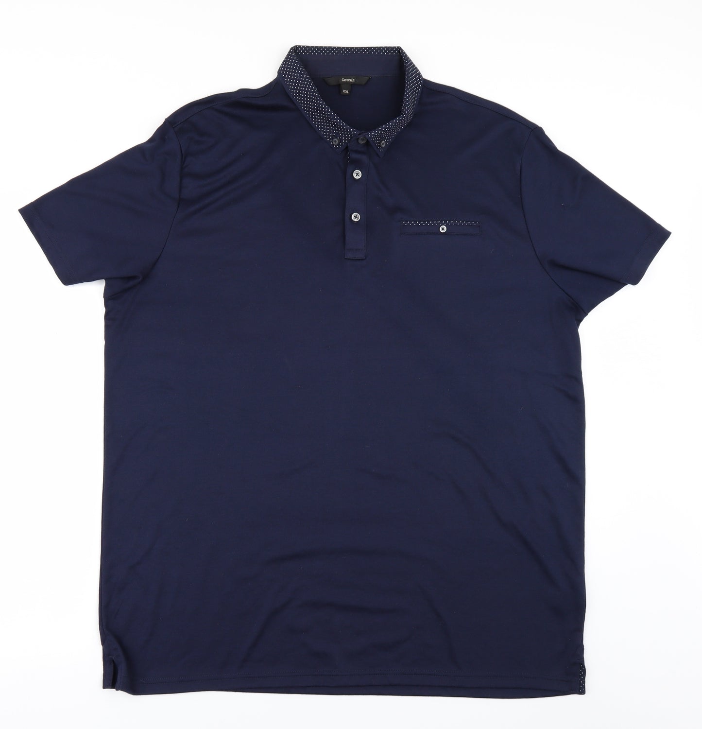 George Mens Blue    Polo Size XL