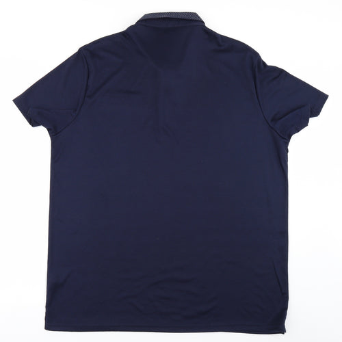 George Mens Blue    Polo Size XL