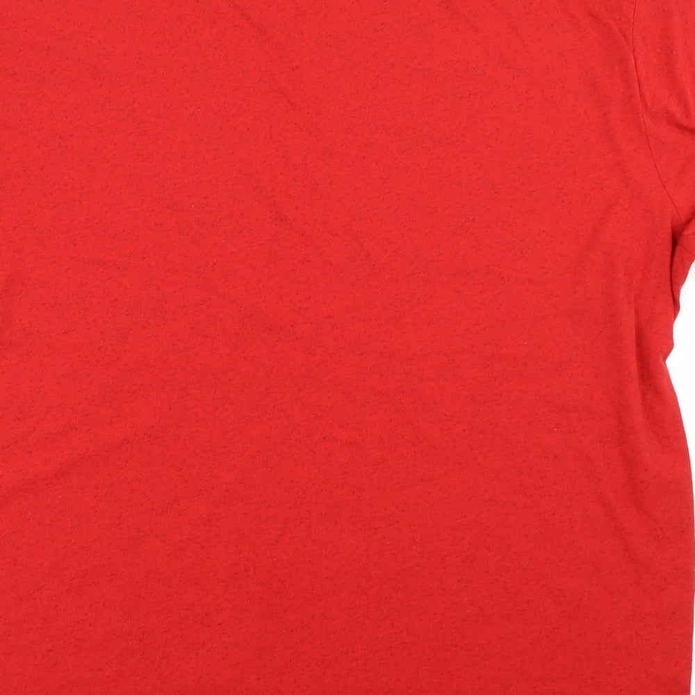 Canterbury Mens Red    T-Shirt Size 3XL
