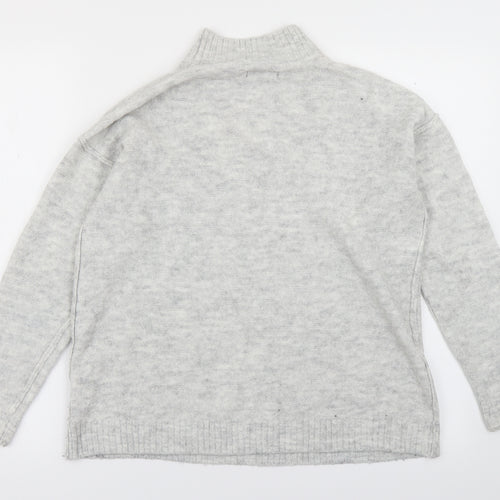 Primark Womens Grey  Knit Pullover Jumper Size XS