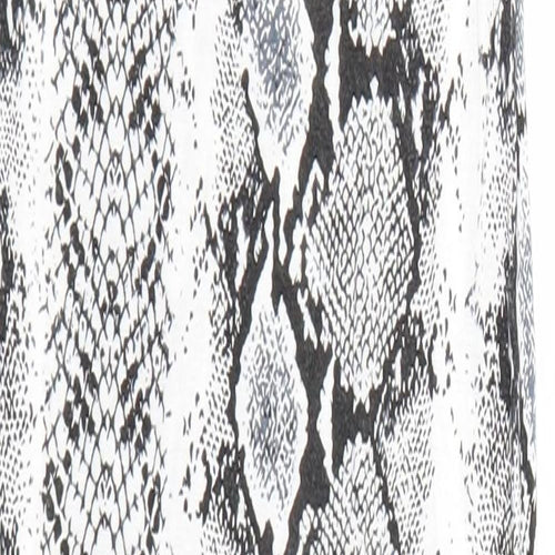Femme Luxe Womens Black Animal Print  Bodycon  Size 6