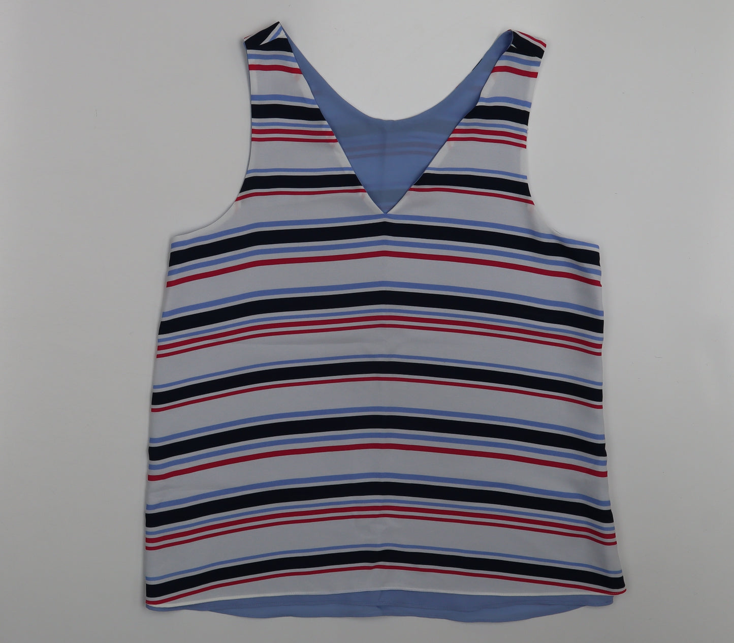 NEXT Womens Multicoloured Striped  Basic Blouse Size 10