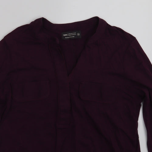 NEXT Womens Purple   Pullover Sweatshirt Size 10
