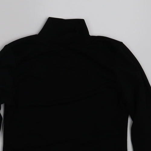 Boohoo Womens Black   Basic Blouse Size 6