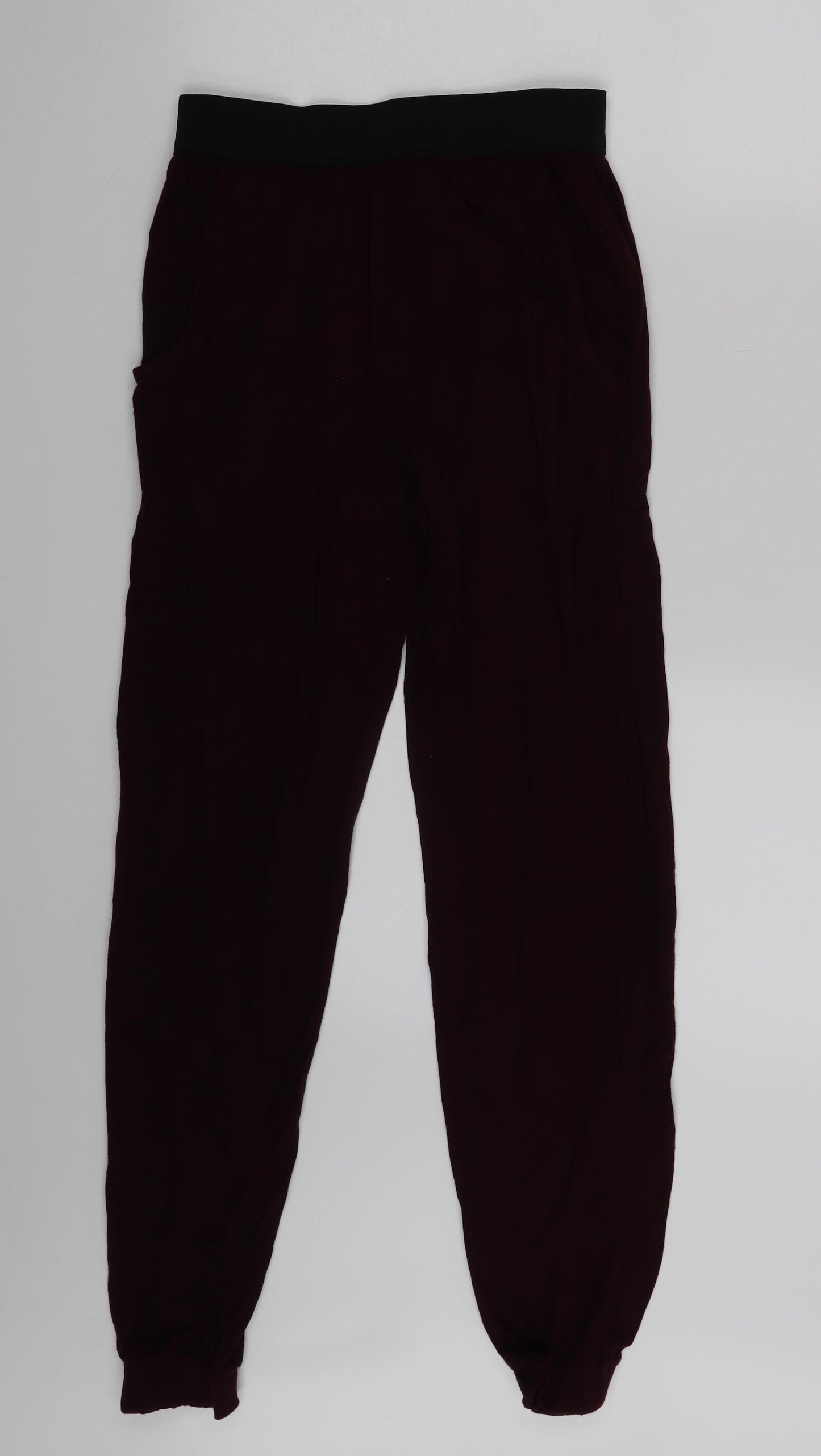 NEXT Womens Purple   Jogger Trousers Size 6 L26 in