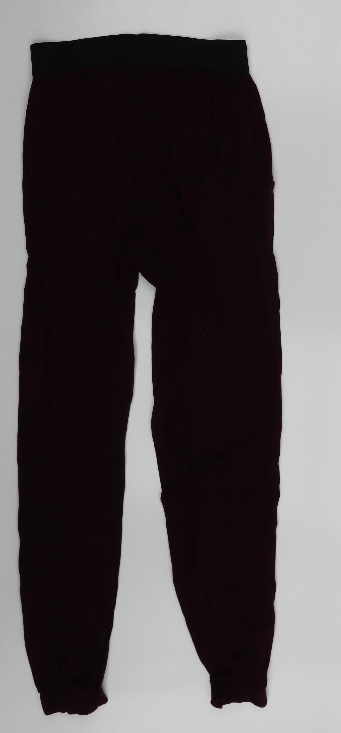 NEXT Womens Purple   Jogger Trousers Size 6 L26 in