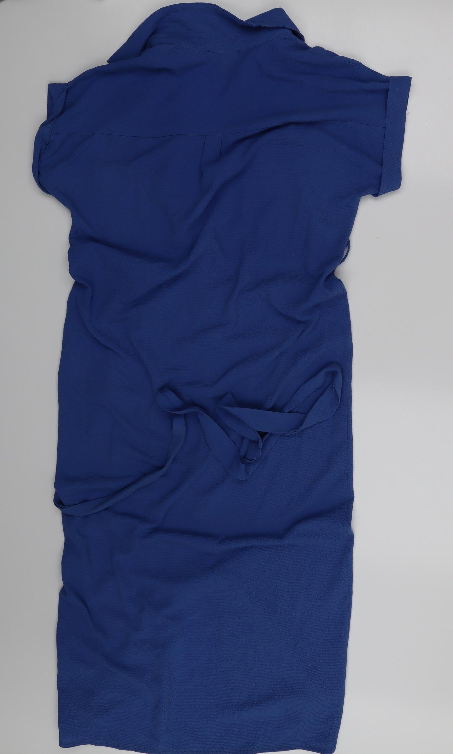 New Look Womens Blue   Basic Button-Up Size 4