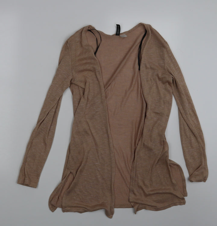 Divided Womens Gold   Cardigan Jumper Size XS