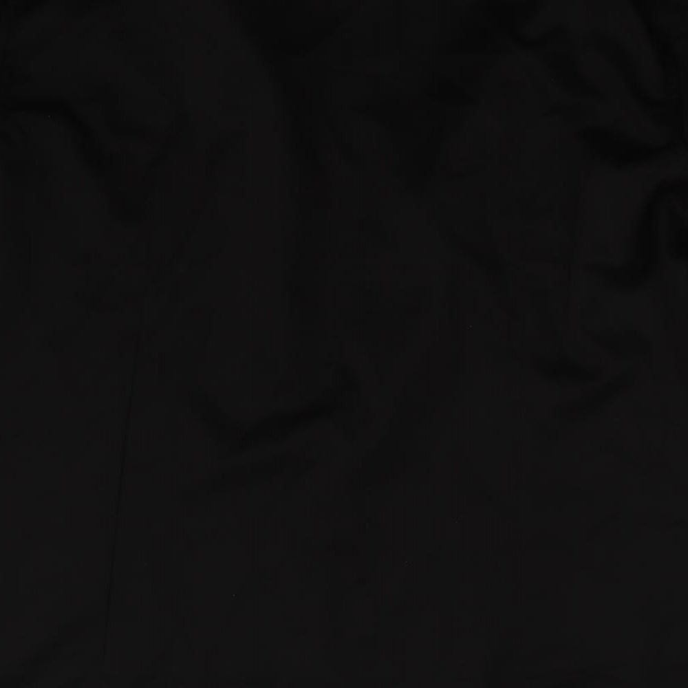 Preworn Womens Black   Basic Button-Up Size 12