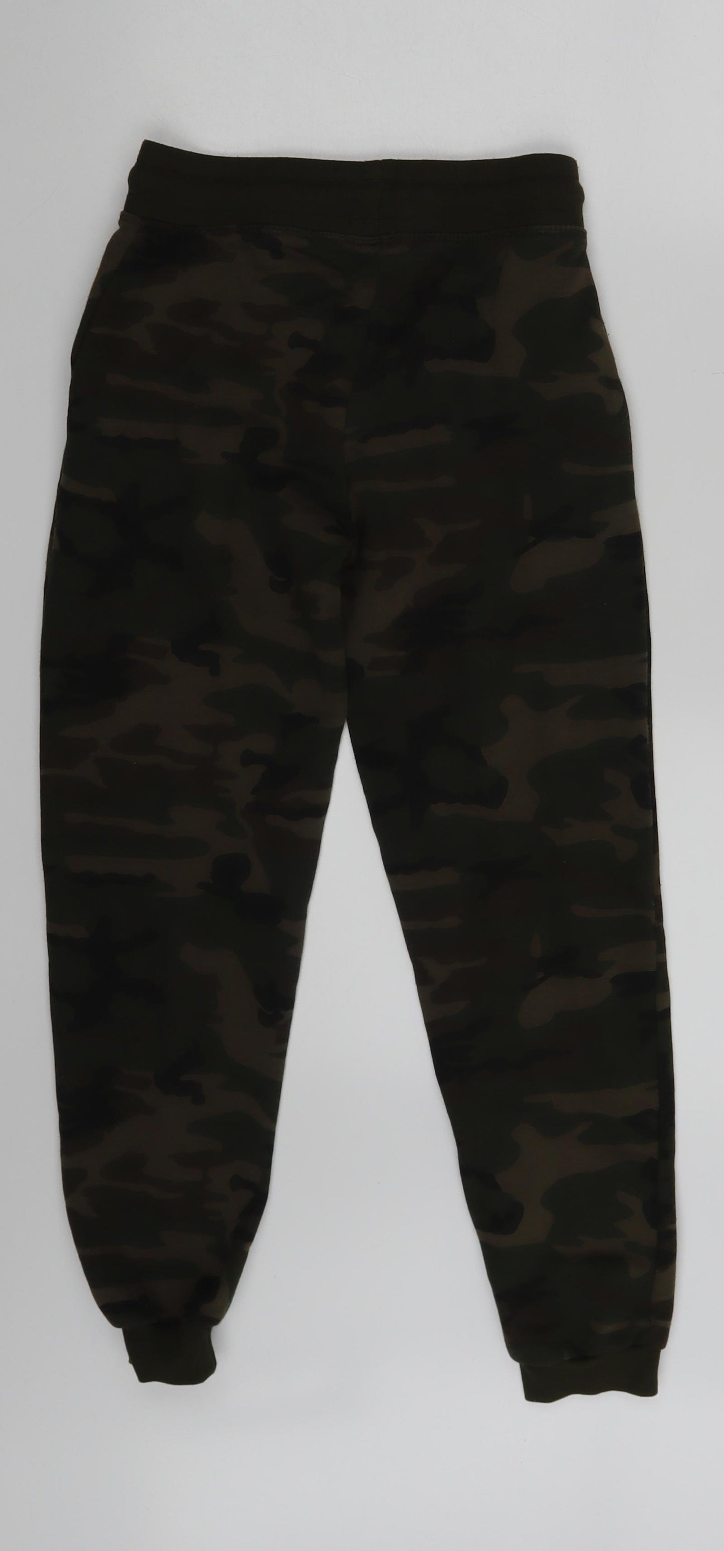 Primark Boys Multicoloured Camouflage  Jogger Trousers Size 9-10 Years