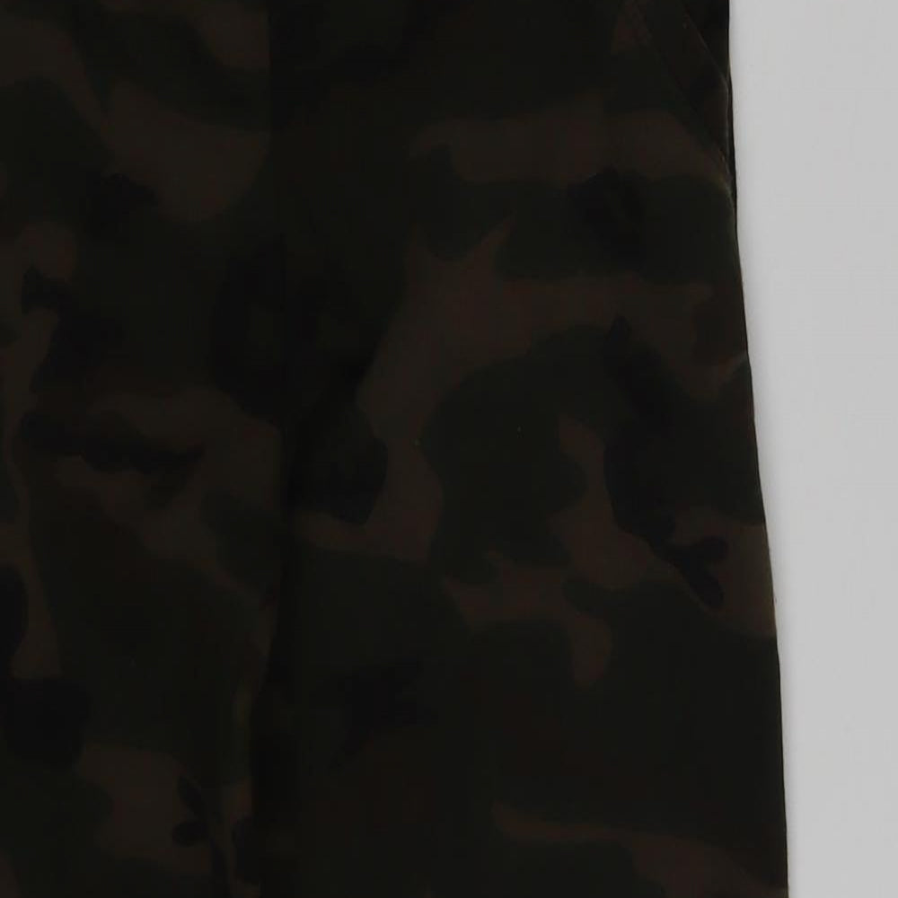 Primark Boys Multicoloured Camouflage  Jogger Trousers Size 9-10 Years