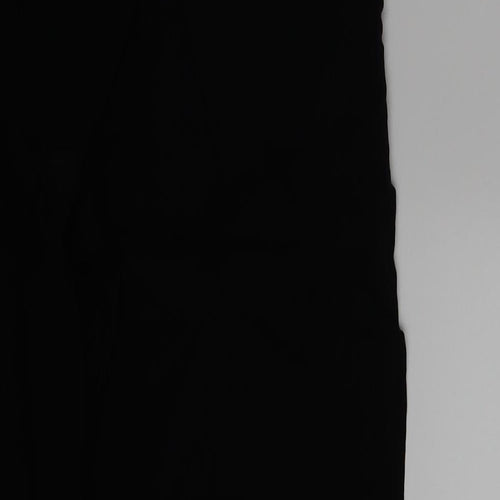 PRETTYLITTLETHING Womens Black   Sweatpants Trousers Size 8 L23 in