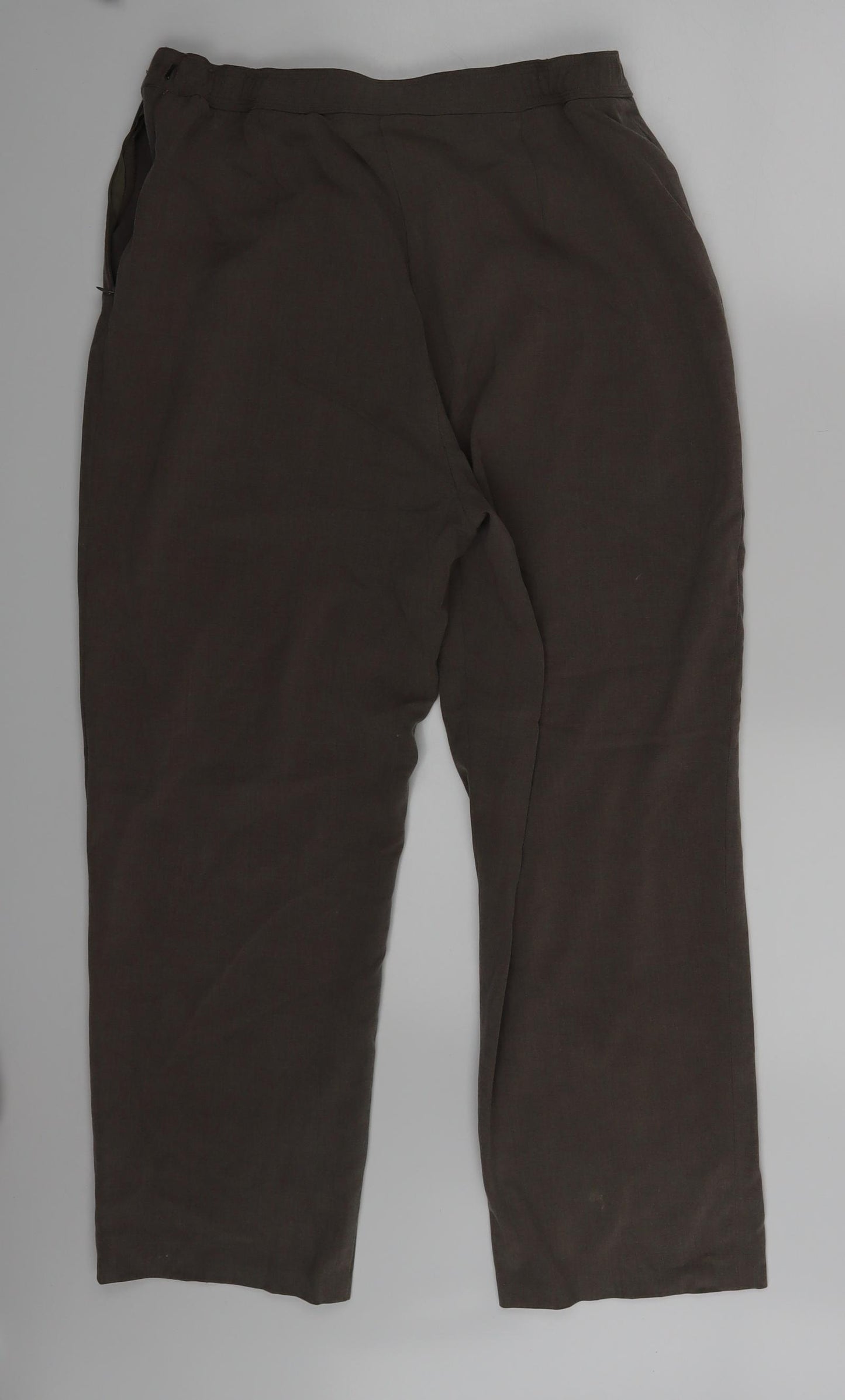 Sarah Hamilton   Womens Brown   Trousers  Size 16 L24 in