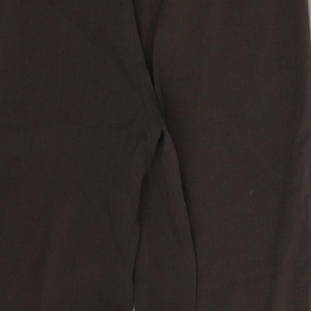 Sarah Hamilton   Womens Brown   Trousers  Size 16 L24 in