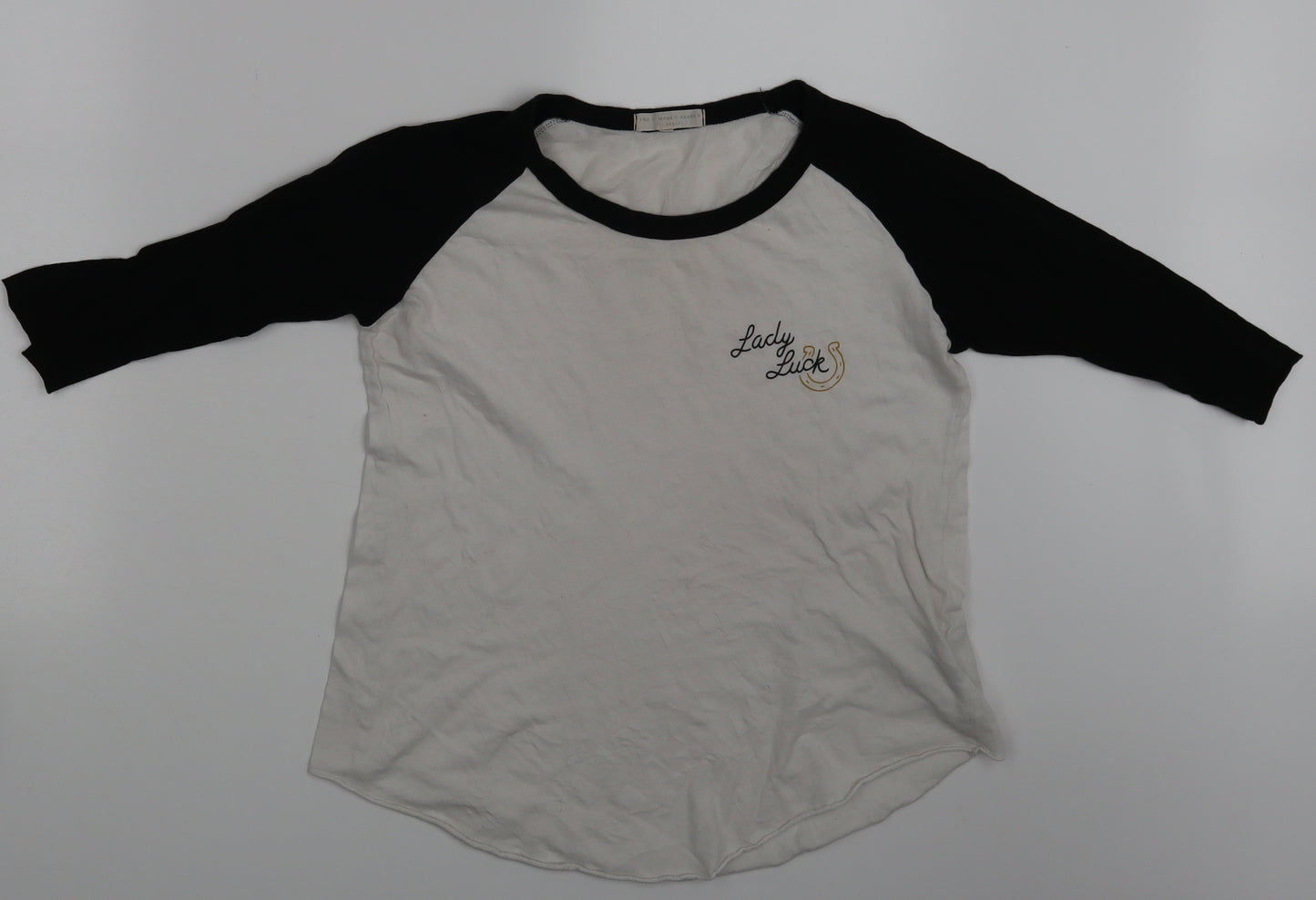 Truly Madly Deeply Womens White   Basic T-Shirt Size XS