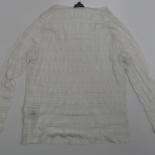 Limited Womens Ivory   Basic T-Shirt Size 14