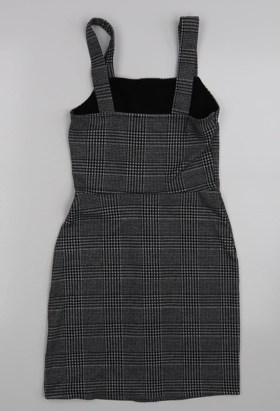 river is Womens Green Check  Pinafore/Dungaree Dress  Size 6