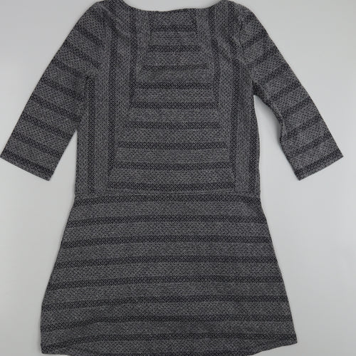 H&M Womens Grey   Basic T-Shirt Size 10