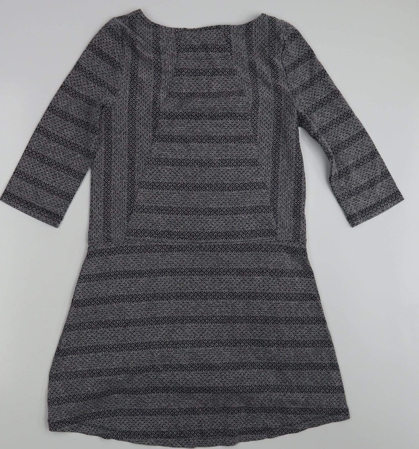 H&M Womens Grey   Basic T-Shirt Size 10