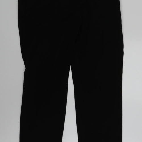 TU Womens Black   Trousers  Size 12 L29 in