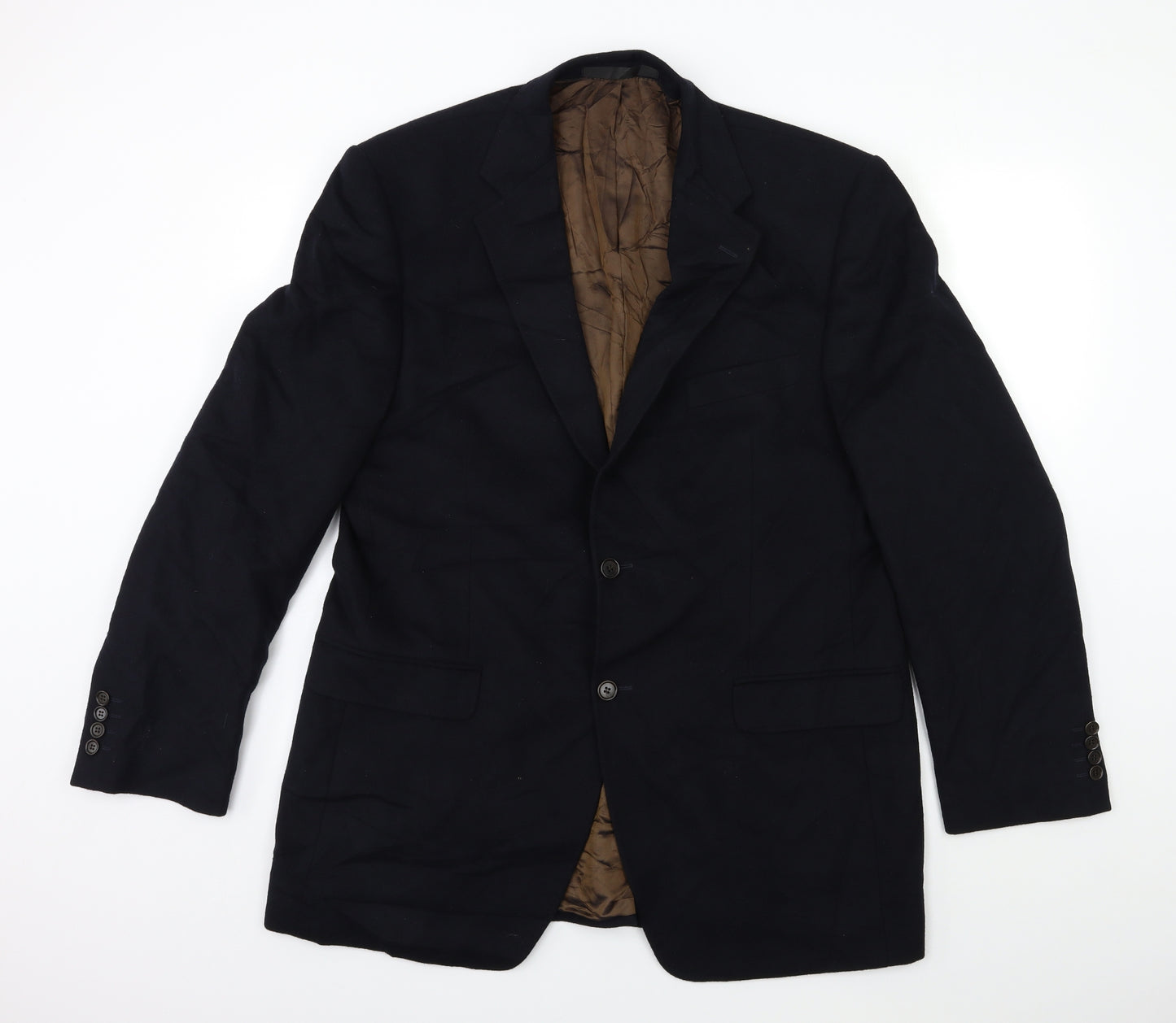 Marks and Spencer Mens Black   Jacket Suit Jacket Size 42