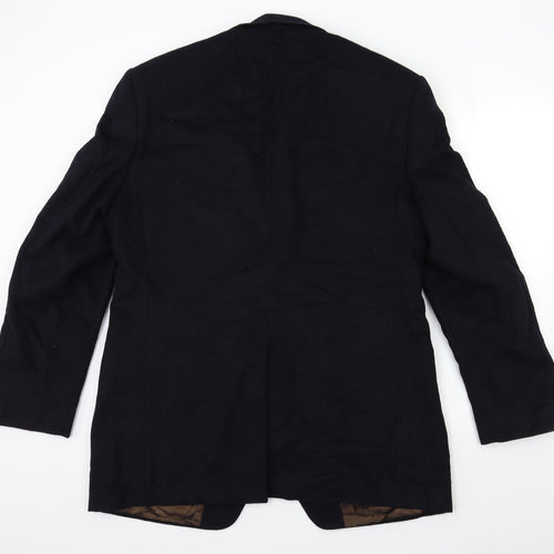 Marks and Spencer Mens Black   Jacket Suit Jacket Size 42