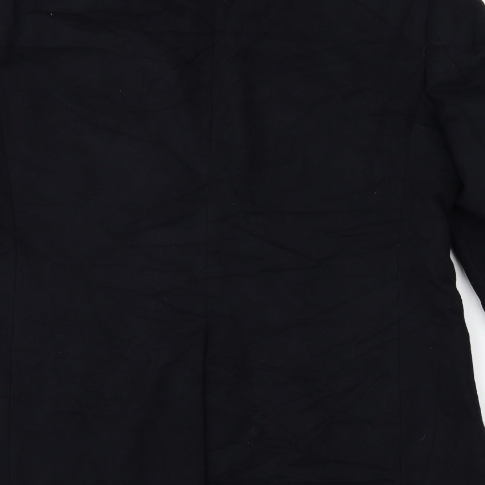 Marks and Spencer Mens Black   Jacket Suit Jacket Size 42