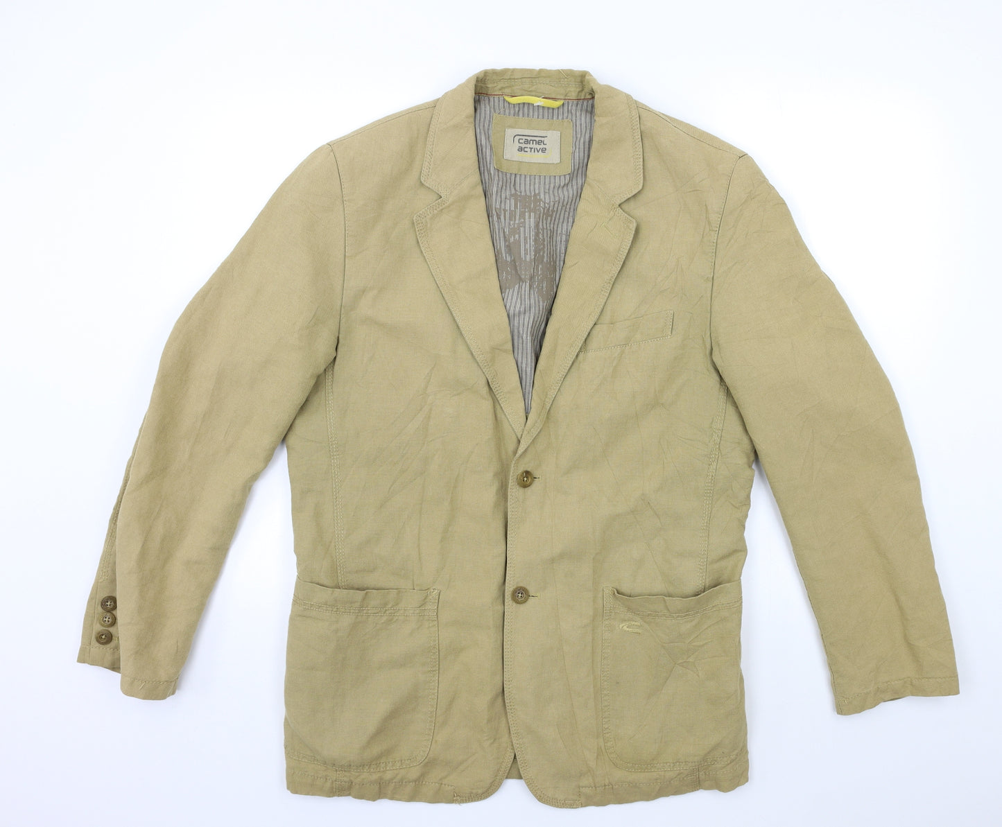 Camel Active Mens Brown   Jacket Suit Jacket Size 48