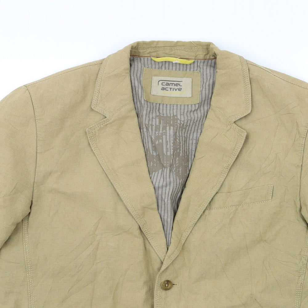 Camel Active Mens Brown   Jacket Suit Jacket Size 48