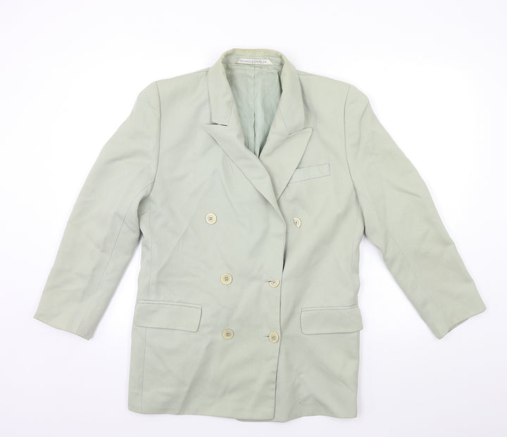 Marks and Spencer Womens Blue   Jacket Suit Jacket Size 14